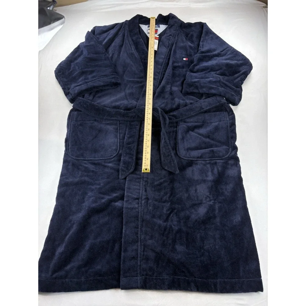 NWT Tommy Hilfiger Plush Belted Robe Luxury Men's One Size Luxury Soft Comfy